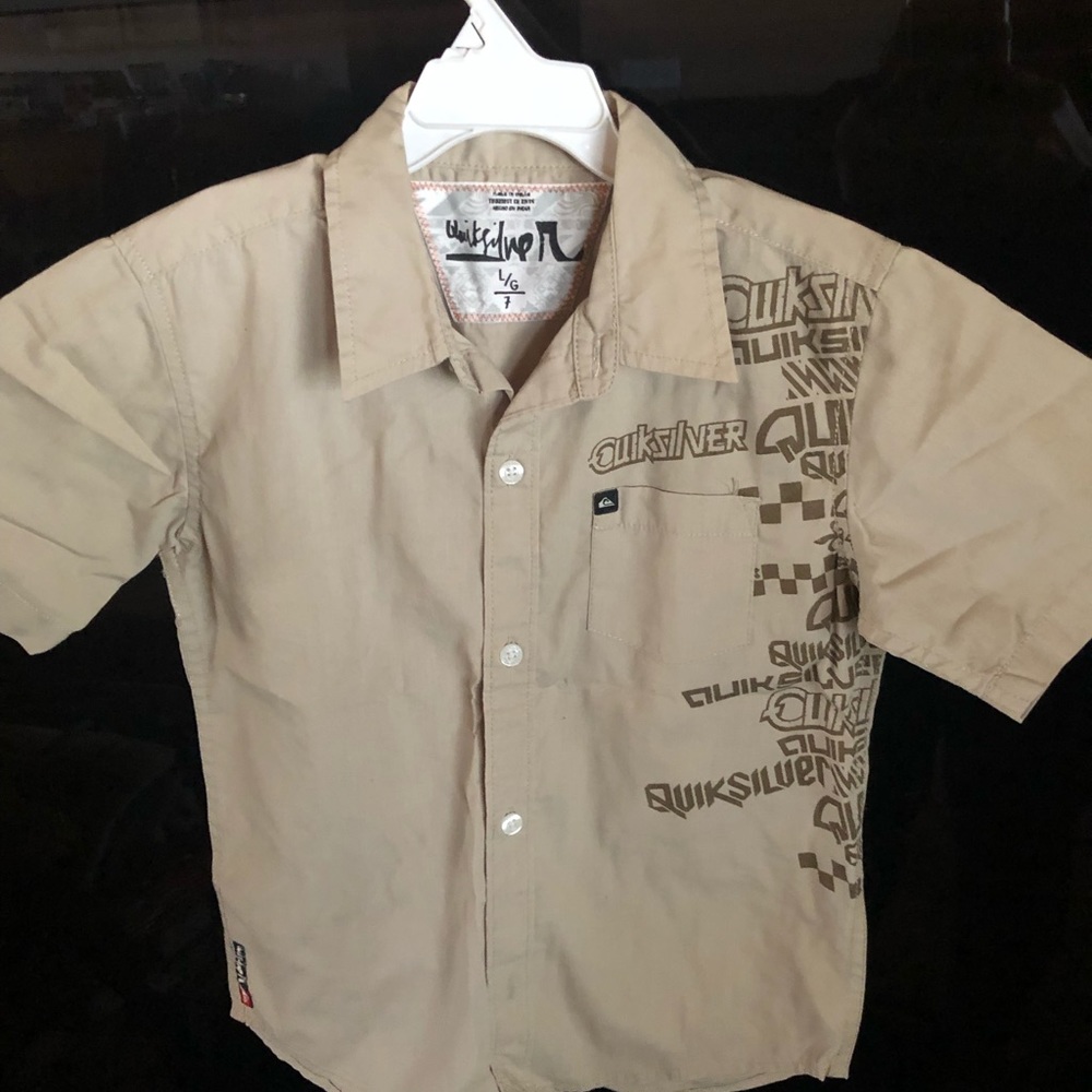 Boys Quicksilver shirt